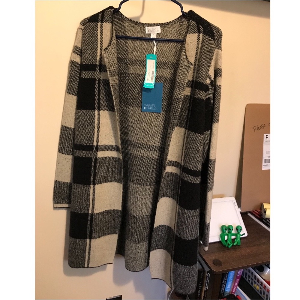 NWT Market & Spruce cardigan Size Small